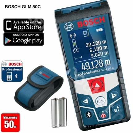 متر لیزری بوش مدل GLM 50 C